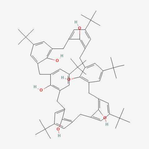 4-tert-Butylcalix[6]arene التركيب الكيميائي