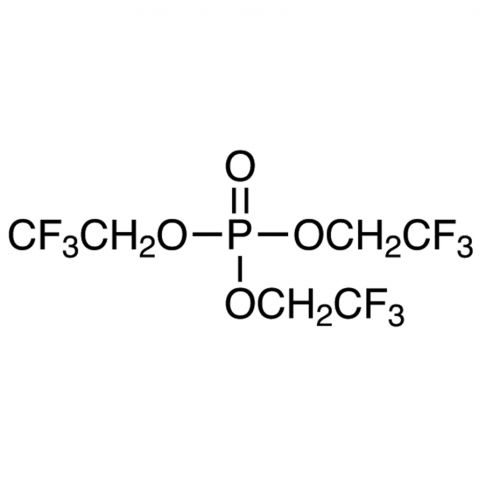 Tris(2,2,2-trifluoroethyl) Phosphate 化学構造