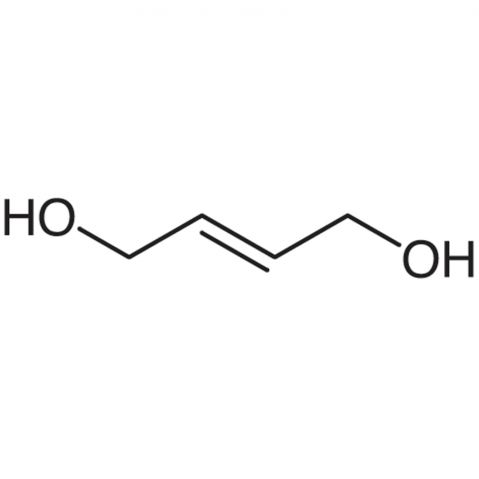 trans-2-Butene-1,4-diol 化学構造