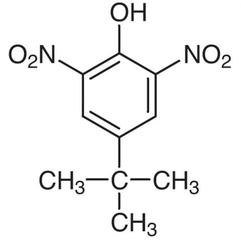 4-tert-Butyl-2,6-dinitrophenol التركيب الكيميائي