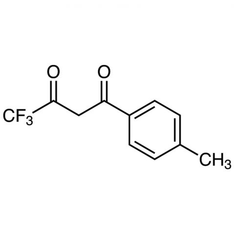 4,4,4-Trifluoro-1-(p-tolyl)-1,3-butanedione Chemical Structure