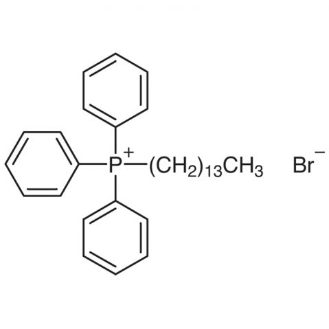 Triphenyl(tetradecyl)phosphonium Bromide Chemical Structure