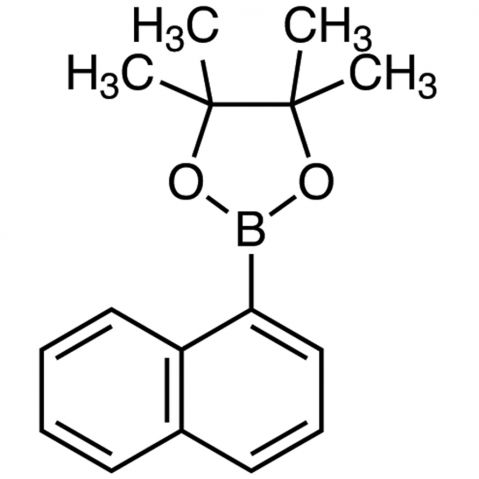 4,4,5,5-Tetramethyl-2-(1-naphthyl)-1,3,2-dioxaborolane Chemical Structure