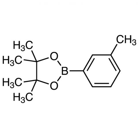 4,4,5,5-Tetramethyl-2-(m-tolyl)-1,3,2-dioxaborolane Chemische Struktur