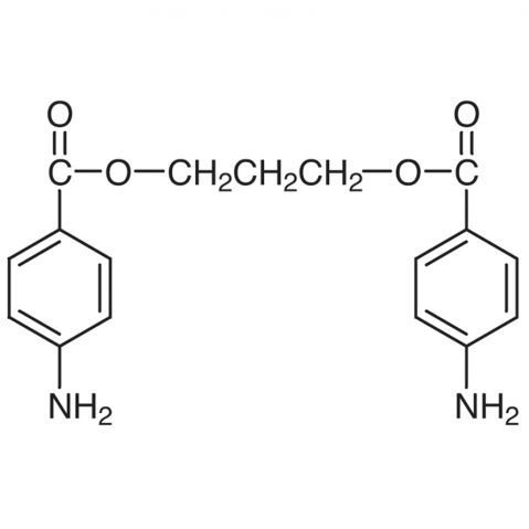 Trimethylene Bis(4-aminobenzoate) Chemische Struktur