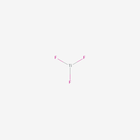 Titanium(III) fluoride Chemische Struktur