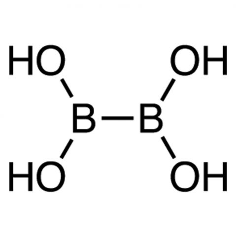 Tetrahydroxydiboron Chemische Struktur