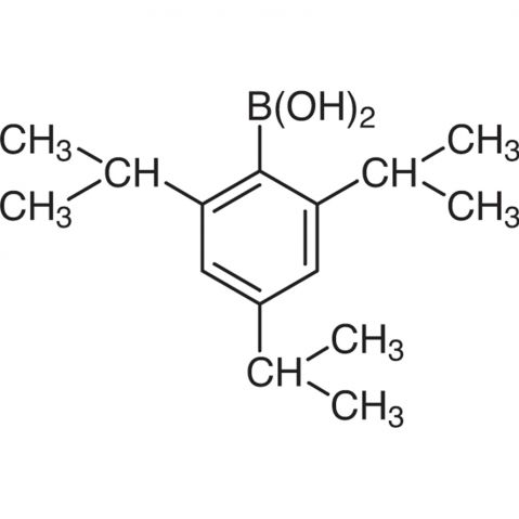 2,4,6-Triisopropylbenzeneboronic Acid (contains varying amounts of Anhydride) Chemische Struktur