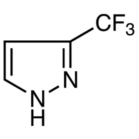 3-(Trifluoromethyl)pyrazole التركيب الكيميائي