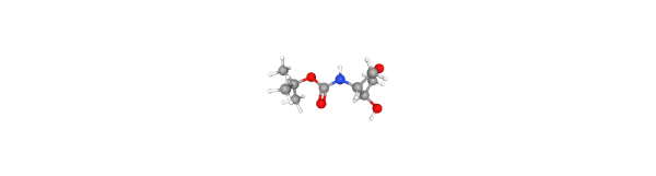 tert-butyl N-[trans-4-hydroxyoxolan-3-yl]carbamate التركيب الكيميائي