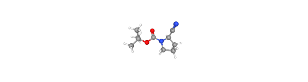 tert-butyl 2-cyanopyrrolidine-1-carboxylate Chemical Structure