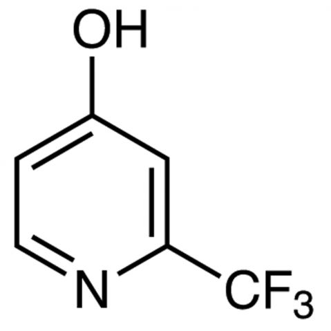 4-Hydroxy-2-(trifluoromethyl)pyridine Chemical Structure