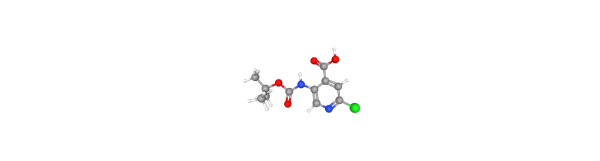 5-{[(tert-butoxy)carbonyl]amino}-2-chloropyridine-4-carboxylic acid Chemical Structure