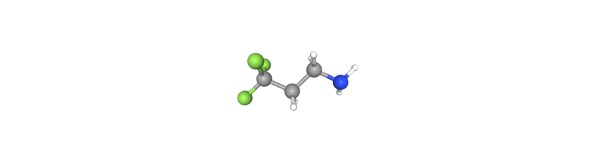 3,3,3-trifluoropropan-1-amine hydrochloride 化学構造