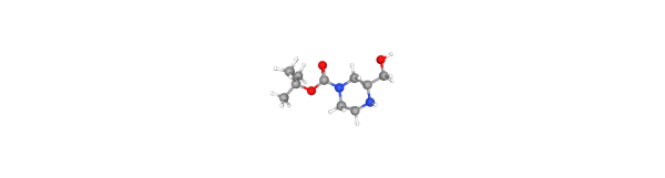 (S)-1-Boc-3-hydroxymethylpiperazine 化学構造