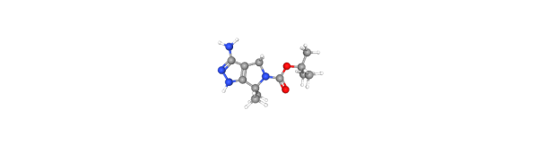 tert-butyl 3-amino-6,6-dimethyl-1H,4H,5H,6H-pyrrolo[3,4-c]pyrazole-5-carboxylate 化学構造