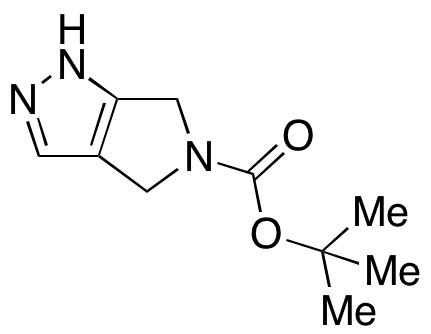 tert-butyl 1H,4H,5H,6H-pyrrolo[3,4-c]pyrazole-5-carboxylate التركيب الكيميائي