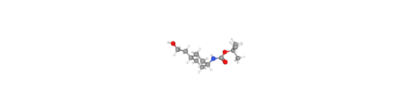 trans-1-(Boc-amino)-4-(2-hydroxyethyl)cyclohexane 化学構造