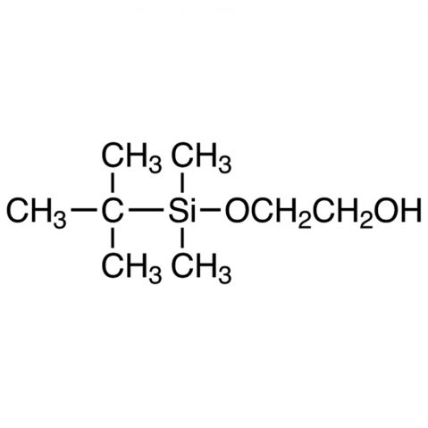 2-((tert-Butyldimethylsilyl)oxy)ethanol Chemical Structure