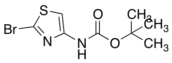 tert-Butyl (2-bromothiazol-4-yl)carbamate 化学構造