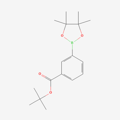 3-t-Butoxycarbonylphenylboronic acid, pinacol ester Chemical Structure