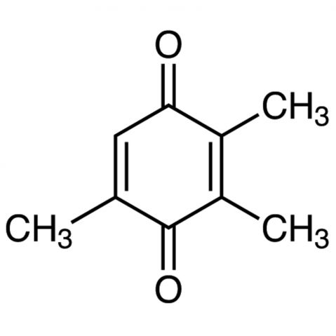 2,3,5-trimethyl-2,5-cyclohexadien-1,4-dione Chemical Structure