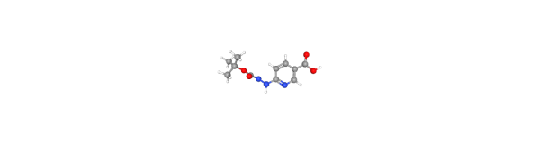 6-(2-(tert-Butoxycarbonyl)hydrazinyl)nicotinic acid Chemical Structure