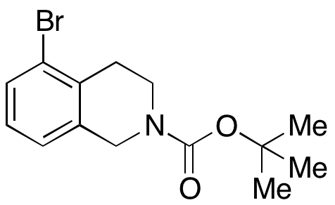 tert-Butyl 5-bromo-3,4-dihydroisoquinoline-2(1H)-carboxylate 化学構造