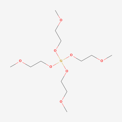 tetra(Methoxyethoxy)silane Chemische Struktur