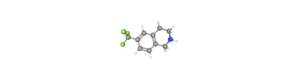 6-(Trifluoromethyl)-1,2,3,4-tetrahydroisoquinoline hydrochloride Chemical Structure