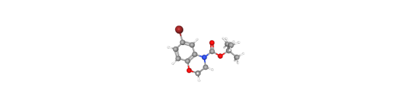 tert-Butyl 6-bromo-2H-benzo[b][1,4]oxazine-4(3H)-carboxylate التركيب الكيميائي