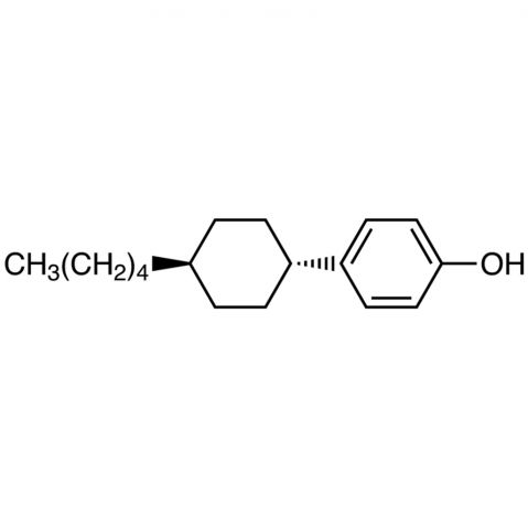 4-(trans-4-Pentylcyclohexyl)phenol Chemical Structure