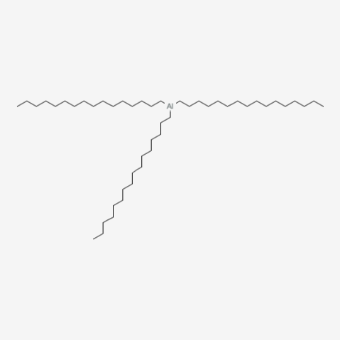 Trihexadecylaluminium Chemical Structure