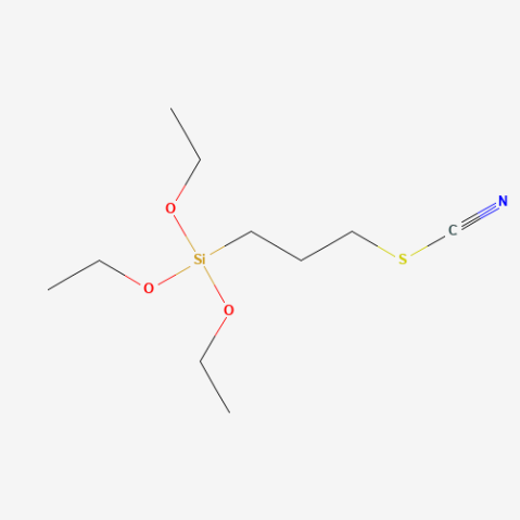 Triethoxy(3-thiocyanatopropyl)silane Chemical Structure