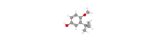 2-tert-Butyl-4-hydroxyanisole Chemical Structure