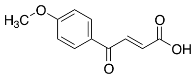 trans-3-(4-Methoxybenzoyl)acrylic acid Chemical Structure