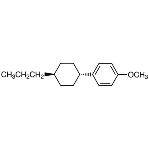 4-(trans-4-Propylcyclohexyl)-1-methoxy-benzene Chemical Structure