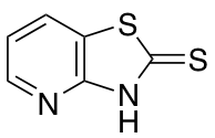 Thiazolo[4,5-b]pyridine-2-thiol 化学構造