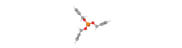 Tripropargyl Phosphate 化学構造