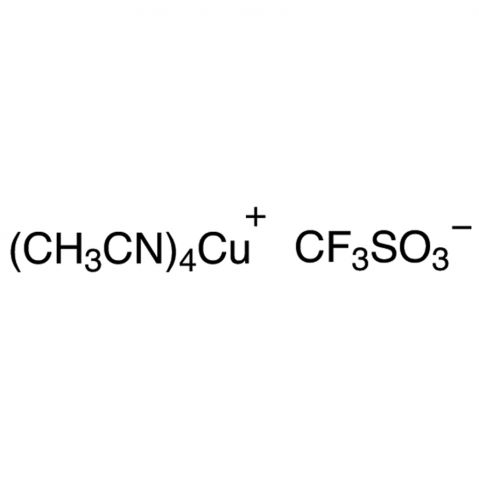 Tetrakis(acetonitrile)copper(I) Trifluoromethanesulfonate Chemical Structure