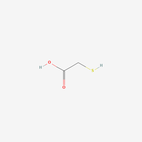 Thioglycolic acid التركيب الكيميائي