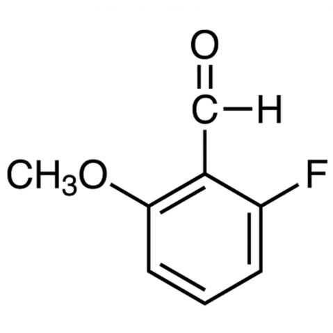 2-Fluoro-6-methoxybenzaldehyde التركيب الكيميائي