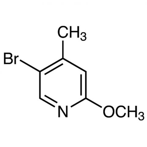 5-Bromo-2-methoxy-4-methylpyridine Chemical Structure