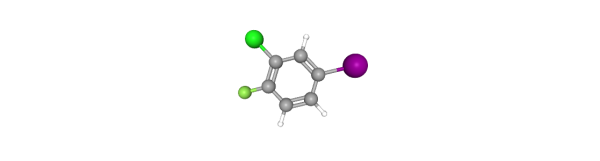 3-Chloro-4-fluoroiodobenzene Chemische Struktur