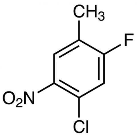 4-Chloro-2-fluoro-5-nitrotoluene Chemical Structure