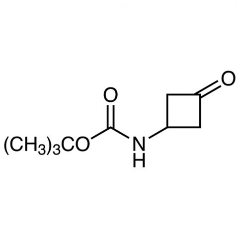 3-(Boc-amino)cyclobutanone Chemische Struktur