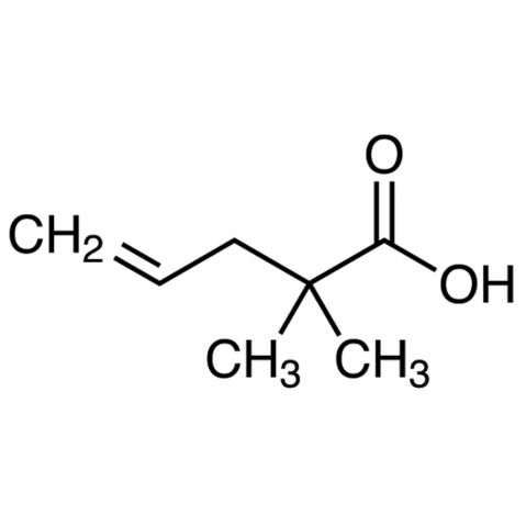 2,2-Dimethyl-4-pentenoic acid Chemical Structure