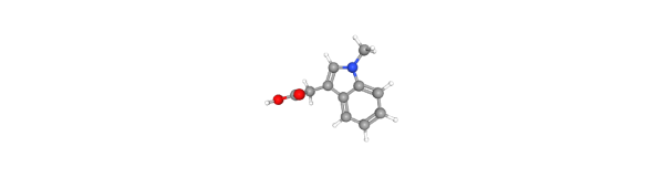 1-Methyl-3-indoleacetic acid Chemical Structure