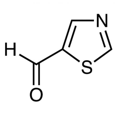 5-Thiazolecarboxaldehyde Chemische Struktur