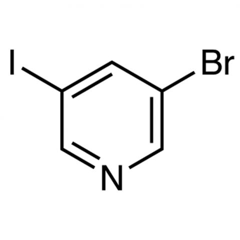 3-Bromo-5-iodopyridine Chemische Struktur